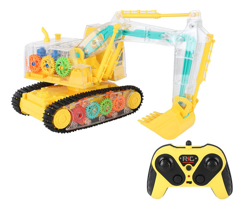 Excavadora De Juguete Con Control Remoto Rc Construction Veh