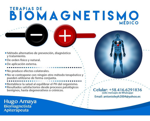 Imagen 1 de 1 de Terapias Alternativas. Apiterapia. Biomagnetismo Médico.
