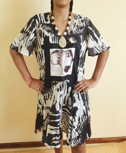 Imagem 4 de 5 de Vestido Viscose Curto Paula