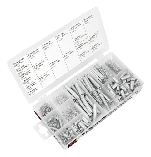 W5200 200 Piezas Sae Inc - Kit Surtido De Resortes Industria