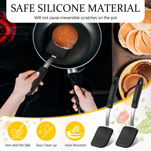 S Espátulas De Silicona Galletas, Paquete De 2 Mini