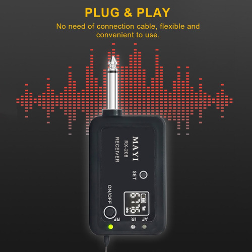 Sq Uhf Wireless Instruments Micrófono Micrófono Micrófono