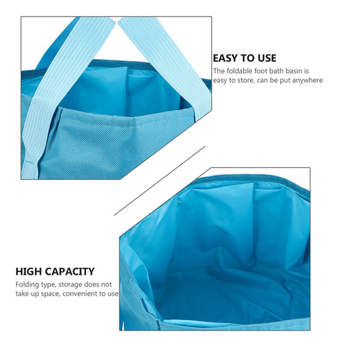 Lavabo Plegable Portátil Para Viajes Al Aire Libre Para Pies