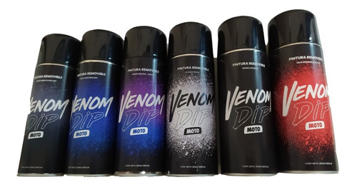 Imagen 4 de 7 de Sticker Removible Spray Para Motos Facil De Aplicar/retirar