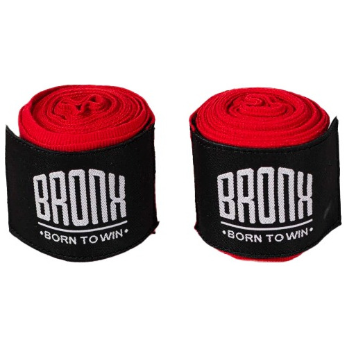 Par Vendas Box Arte Marcial Bronx 3m X 5cm Abrojo Y Dedal