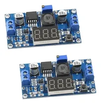 Comprar Modulo Lm2596 Step Down Ajustable Voltímetro Pack X 2