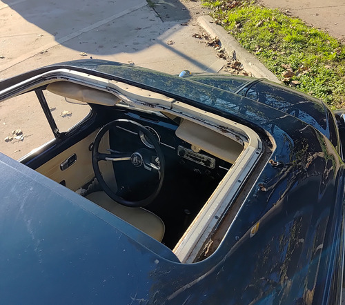 Volkswagen Escarabajo Sunroof 1968 Aleman - Funcionando