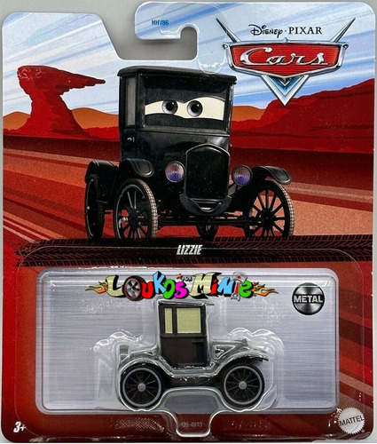 Disney Cars Lizzie Metal As Seen In Original Lacrado