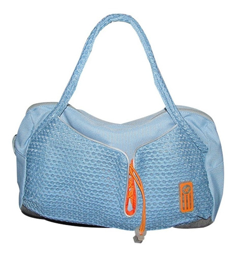 Bolso Cartera De Mano Deportivo Para Mujer Liviano Turquesa.