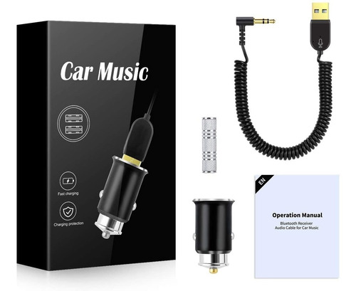 Bluetooth Receiver, Bluetooth Car Aux Adapter Cool Top Gadge