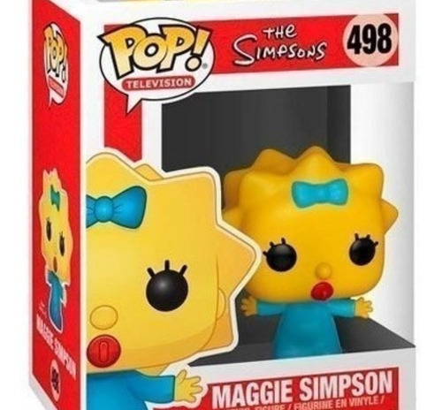 Figura Muñeco Funko Pop Los Simpson Maggie Original 498