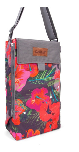 Bolso Matero Chilly Diseño Hibiscus