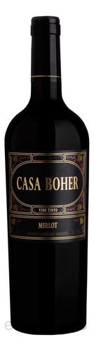 Vino Casa Boher Merlot X6 Un. De Rosell Boher