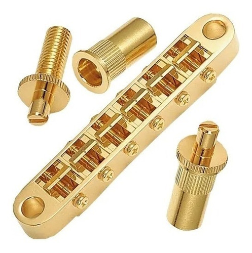 Ponte Gotoh Tune-o-matic P/guitarra Lespaul Ge103b-t Dourada