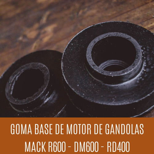 Goma Base De Motor Mack 20ql312 Granite Rd400 R600 Ch