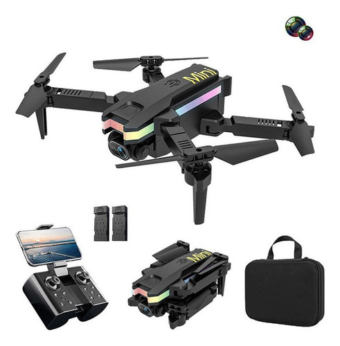 Drone Profesional Doble Camara 4k Con Luces Led 2 Baterias