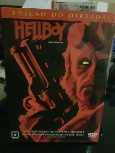 Dvd Hellboy - Edição Do Diretor - Duplo Com Luva
