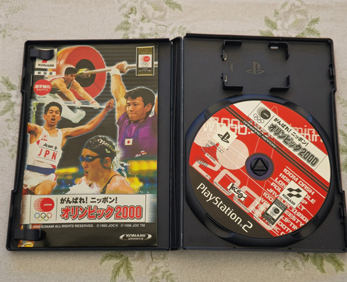 Ps2 Ganbare Nippon! Olympic 2000 Original Japones (Usado)
