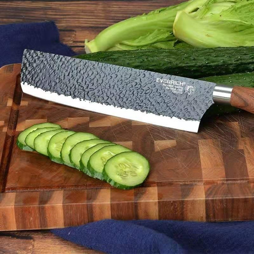 Imagen 6 de 8 de Juego De 6 Cuchillos De Cocina De Acero Inoxidable Y Pelador