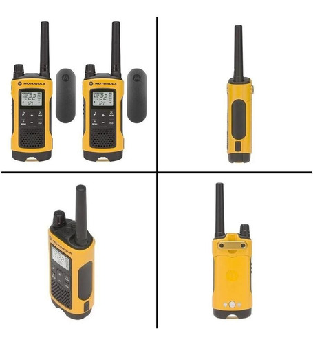 Imagen 3 de 6 de Handy Motorola Walkie Talkie T402 Duo Ip54 56km Ivox/vox