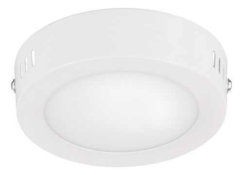 Luminario De Led De Sobreponer Redondo 6 W, Luz Fría Blanco