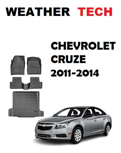 Alfombras Weather Tech Chevrolet Cruz 2011-2014