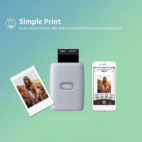 Imagen 4 de 6 de Impresora Fotográfica Para Teléfono Fujifilm Instax Mini Lin