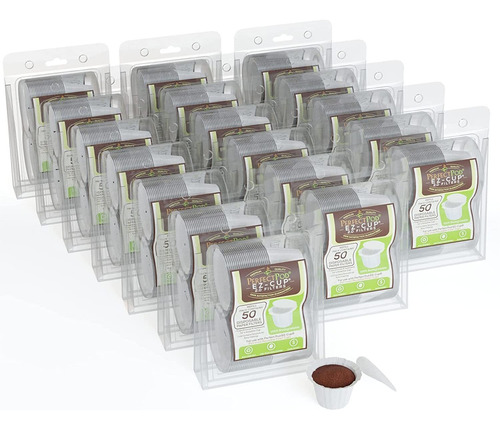 Perfect Pod Ez-cup Filtros De Café De Papel Con Tapa Pate...