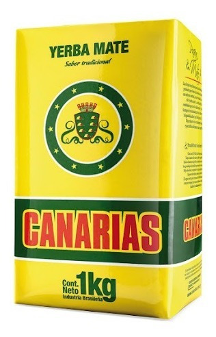 Imagen 2 de 4 de Yerba Canarias 1kg Sabor Tradicional