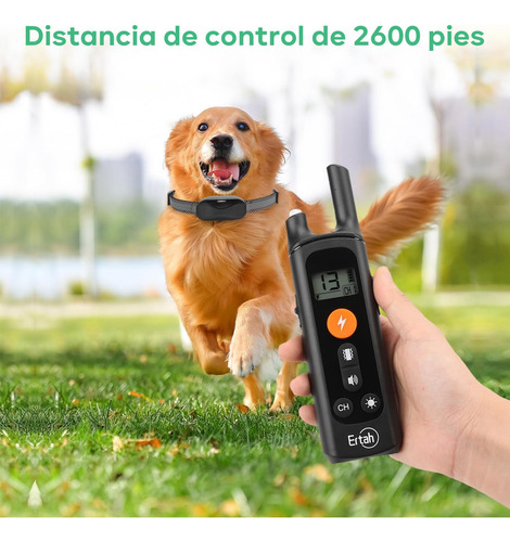 Ai-pika 2 Pcs Collar De Entrenamiento Para Perro De 800m,