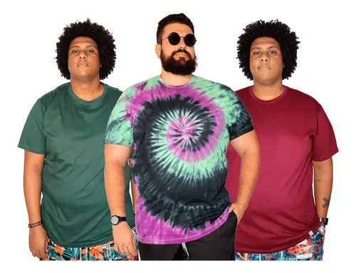 Camisetas plus sales size masculina atacado