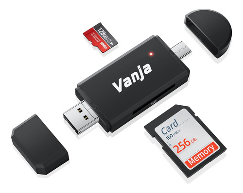 Adaptador Tipo C Micro Usb Y Usb 2.0, Lector Portátil De Tar