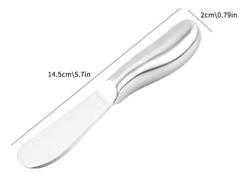 Xt Espátula De Acero Inoxidable Para Mantequilla De Queso Y