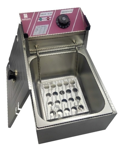 Imagen 1 de 1 de Freidora industrial eléctrica Hoffmans HM-88-1 6L 220V-240V