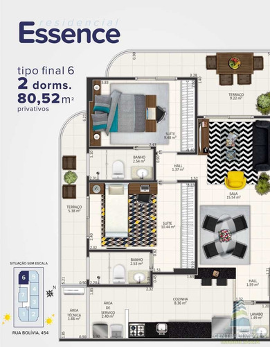 Imagem 7 de 30 de Apartamento Com 2 Dorms, Guilhermina, Praia Grande - R$ 370 Mil, Cod: 9568 - V9568