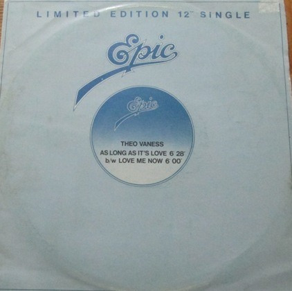 Vinilo - Theo Vaness - As Long As It's Love, 12  