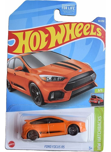 Hotwheels Carro Ford Focus Rs + Obsequio 