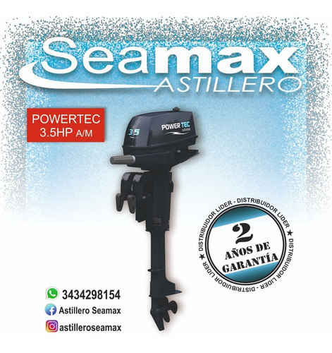 Imagen 1 de 9 de Powertec 3.5 Hp 2 T 0 Hs 2 Años De Garantía
