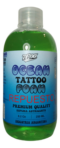 Repuesto Para Espuma Foam Tattoo Tatuaje 250ml 