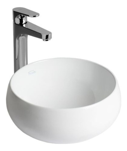 Bacha Baño De Apoyo Ferrum Tori Blanco Lk274