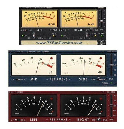 Psp Triplemeter Distribuidor Oficial Original Plugin