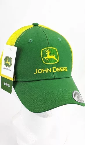  John Deere Gorra de malla verde/amarilla para hombre - LP69229,  Multi colorido : Ropa, Zapatos y Joyería