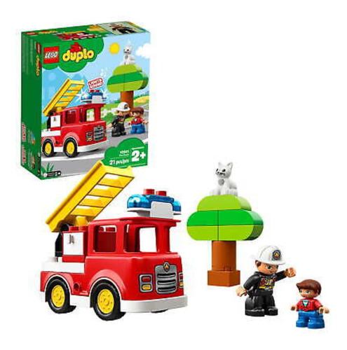 Lego Duplo Camion De Bomberos 21 Pz Mod 10901 21 Bomberos