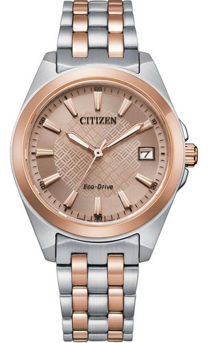 Reloj Citizen Corso Two-tone Rose Gold Orig. Mujer E-watch