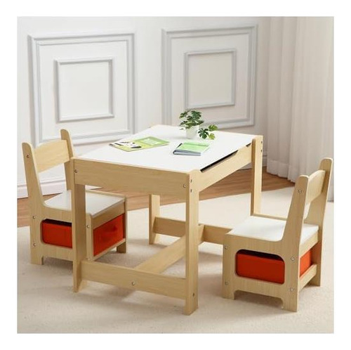 Mesa De Mesa Y Silla Para Niños, Mesa De Actividades De 4 En
