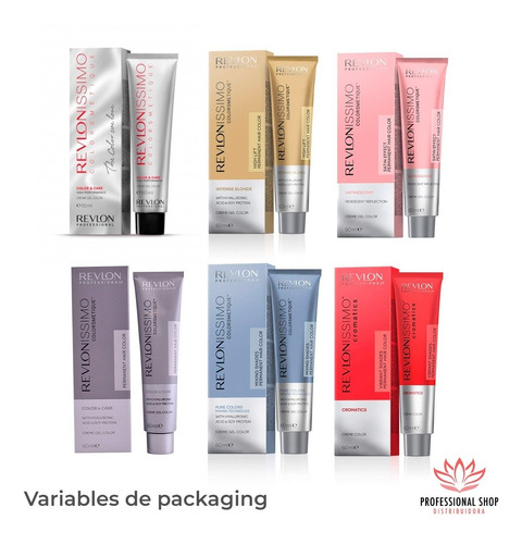 Imagen 2 de 10 de Tintura Revlonissimo Colorsmetique Pomo X60grs Revlon