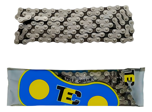 Corrente Para Bicicleta Bike Sem Marcha Grossa 114 Elos Tec