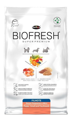 Biofresh Super Premium Perros Cachorros Raza Pequeña 3kg