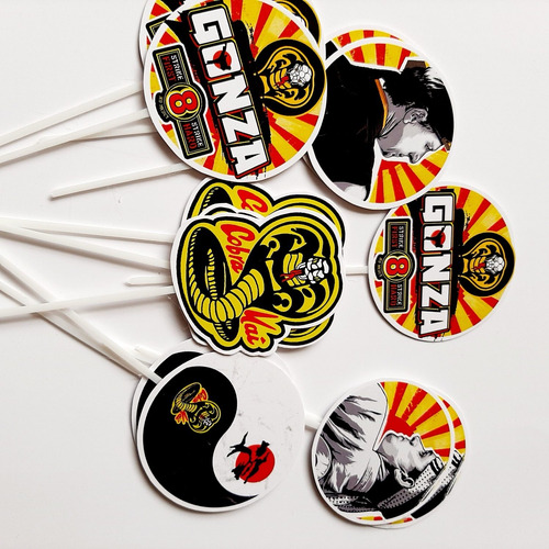 Kit Decoración Cumple En Casa Cobra Kai