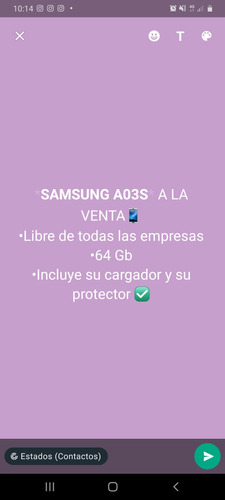 Celular Samsung A03s